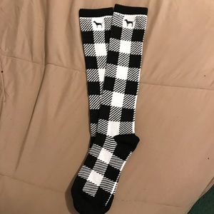 Knee high Pink Victoria Secret socks